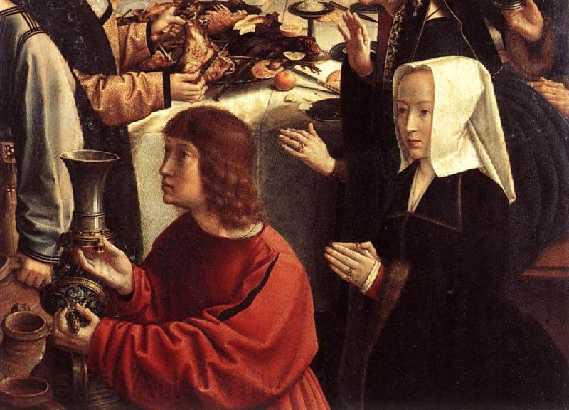 DAVID, Gerard The Marriage at Cana (detail) dfgw Spain oil painting art